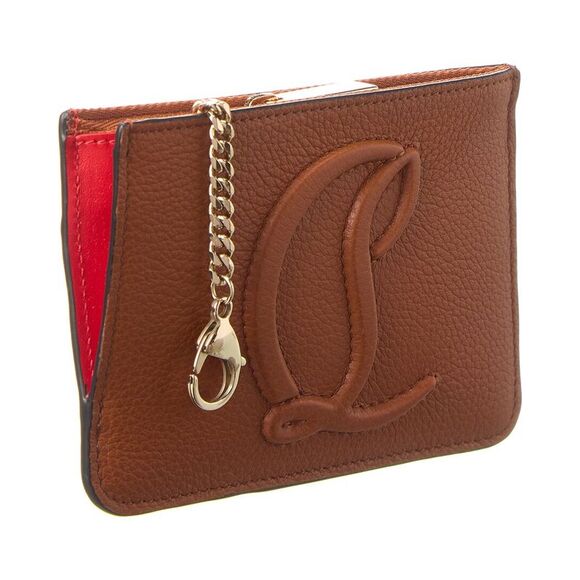 Christian Louboutin By My Side Leather Card Case - Picture 4 of 4